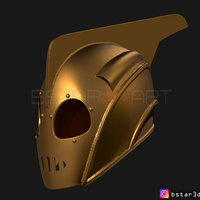 The Rocketeer Helmet - Super hero 1991 3D print model - Thumbnail 1