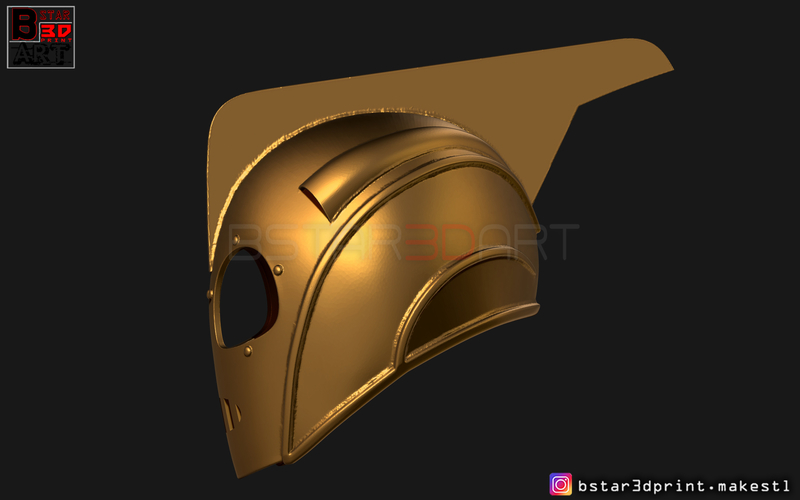 The Rocketeer Helmet - Super hero 1991 3D print model 3D Print 295192