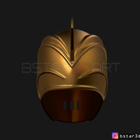 The Rocketeer Helmet - Super hero 1991 3D print model - Thumbnail 4