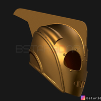 The Rocketeer Helmet - Super hero 1991 3D print model - Thumbnail 6