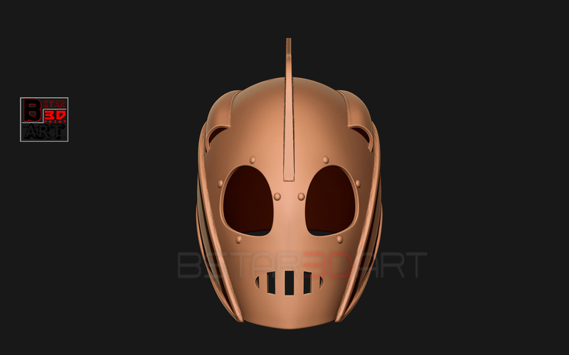 The Rocketeer Helmet - Super hero 1991 3D print model 3D Print 295198