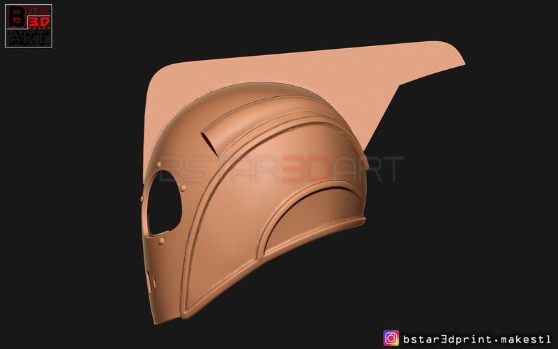 The Rocketeer Helmet - Super hero 1991 3D print model 3D Print 295200