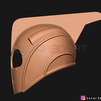 The Rocketeer Helmet - Super hero 1991 3D print model - Thumbnail 10