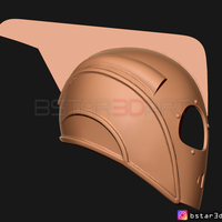 The Rocketeer Helmet - Super hero 1991 3D print model - Thumbnail 14