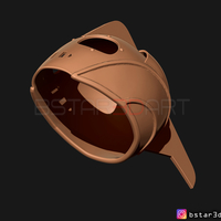 The Rocketeer Helmet - Super hero 1991 3D print model - Thumbnail 17