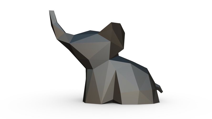 Elephant figure 7 3D print model 3D Print 295245
