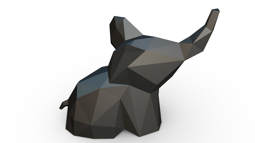 Elephant figure 7 3D print model 3D Print 295248