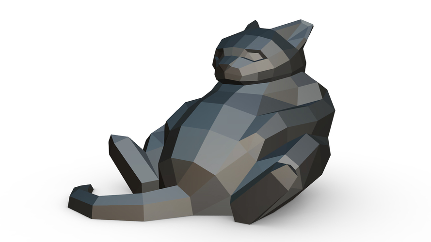 Cat figure 7 3D print model 3D Print 295264