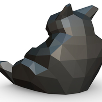 Cat figure 7 3D print model - Thumbnail 3