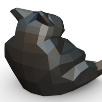 Cat figure 7 3D print model - Thumbnail 4