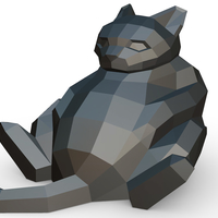 Small Cat figure 7 3D print model 3D Printing 295271