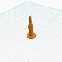 Small Hoppy Ball Air Plug 3D Printing 295282