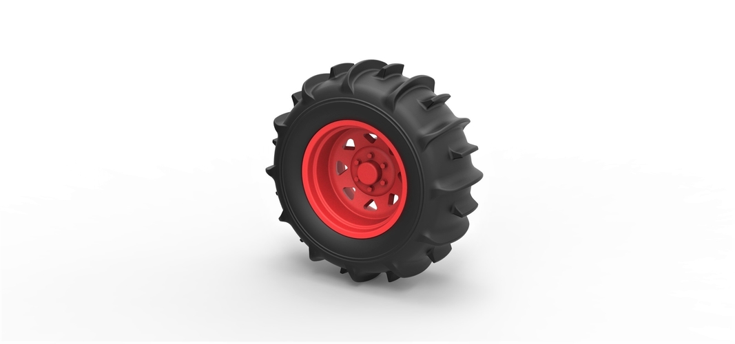Diecast Rear wheel for Dune Buggy 3 3D Print 295295