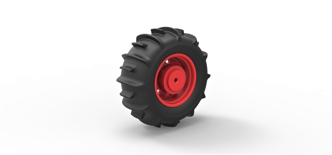 Diecast Rear wheel for Dune Buggy 3 3D Print 295298