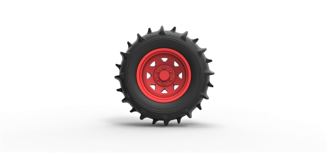 Diecast Rear wheel for Dune Buggy 3 3D Print 295299