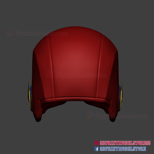 The Flash Season 5 Helmet Cosplay Costume 3D print model 3D Print 295323