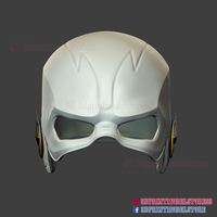 The Flash Season 5 Helmet Cosplay Costume 3D print model - Thumbnail 9