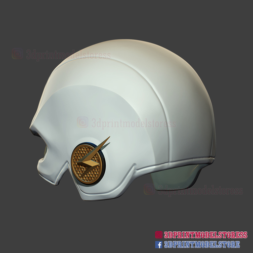 The Flash Season 5 Helmet Cosplay Costume 3D print model 3D Print 295327