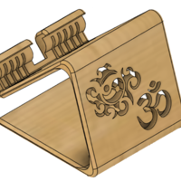 Phone Holder Phone stand Ying-Yang Ohm - Thumbnail 6