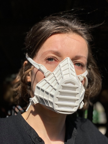 Discorona Mask - Protect & Reflect 3D Print 295374