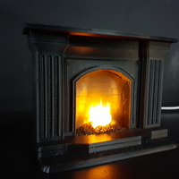 Small Fireplace 3D Printing 295411