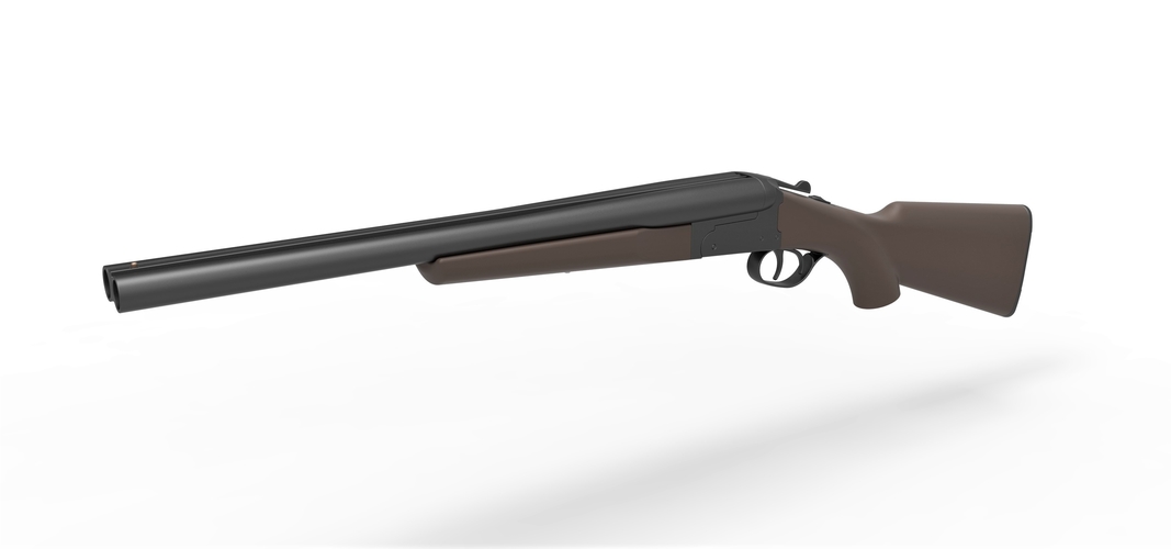Double Barreled Remington Coach gun 3D Print 295433