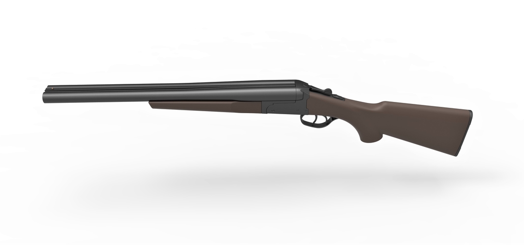 Double Barreled Remington Coach gun 3D Print 295439