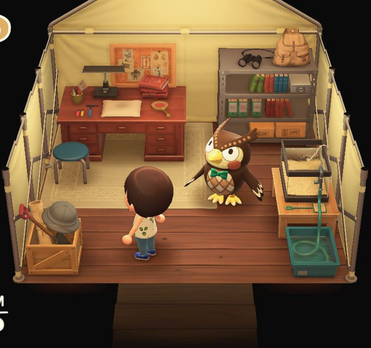 Animal Crossing:  Blathers' Tent 3D Print 295507