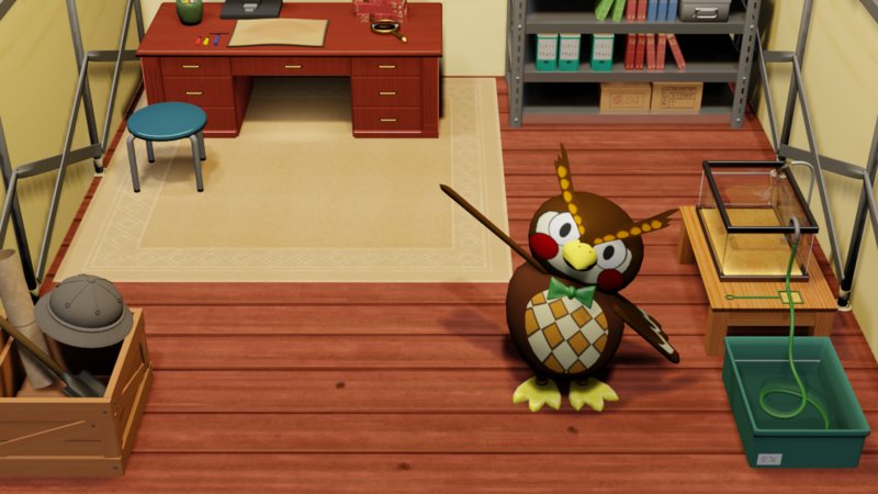 Animal Crossing:  Blathers' Tent