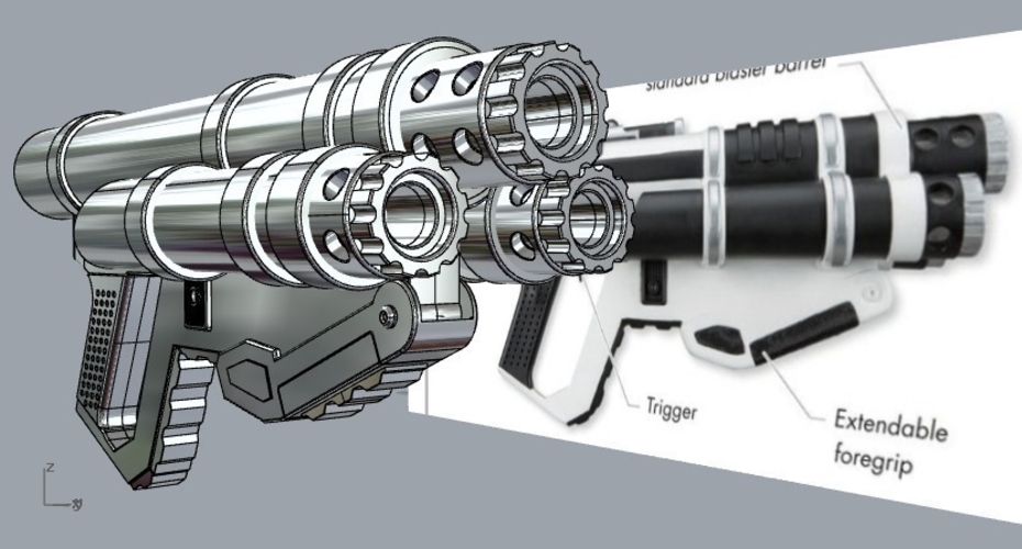 Star Wars Battlefront II G125 projectile launcher  3D Print 295558