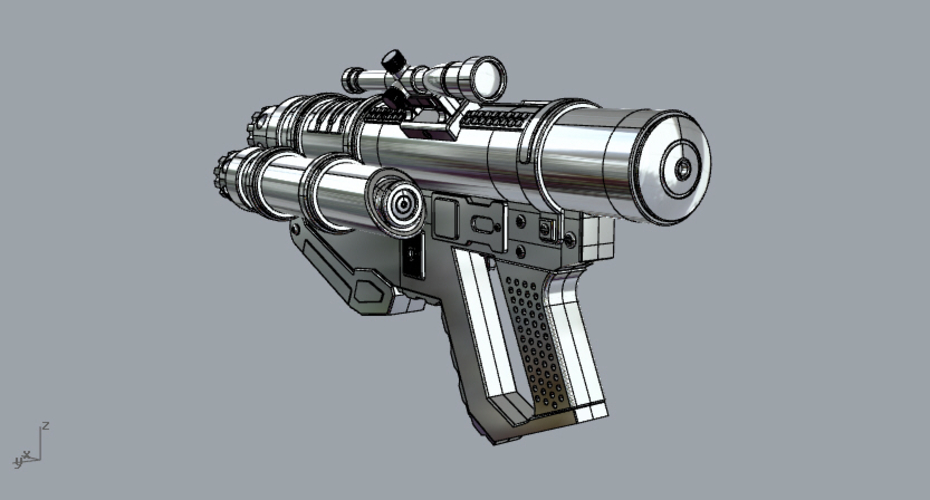 Star Wars Battlefront II G125 projectile launcher  3D Print 295570