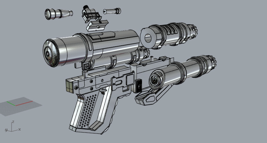 Star Wars Battlefront II G125 projectile launcher  3D Print 295573