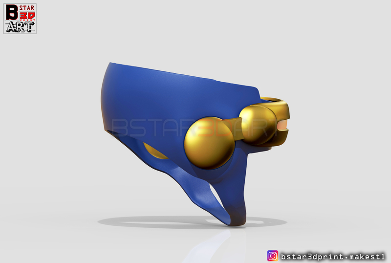 Cyclops X-Men Helmet - Marvel Comic cosplay 3D print model - Pinshape