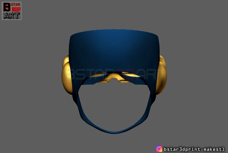Cyclops X-Men Helmet - Marvel Comic cosplay 3D print model - Pinshape