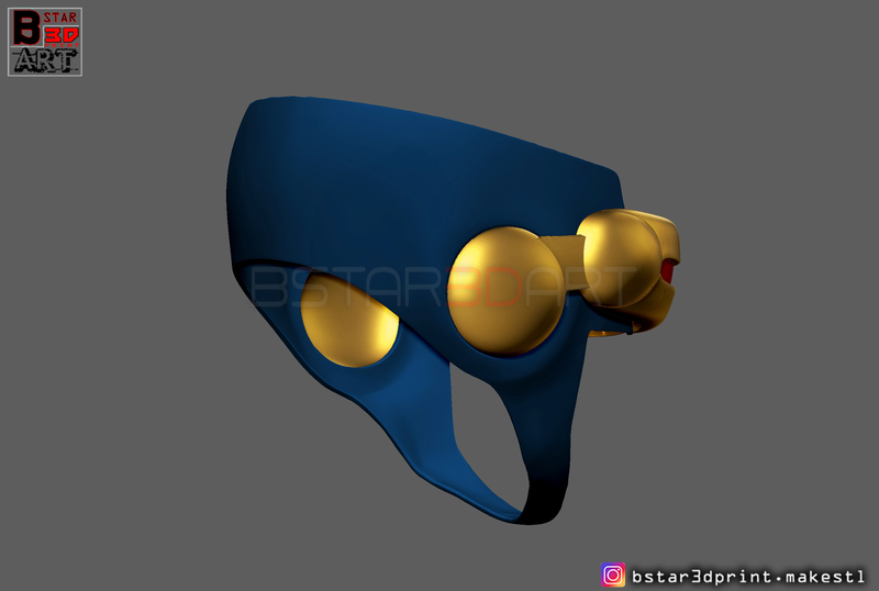 Cyclops X-Men Helmet - Marvel Comic cosplay 3D print model - Pinshape