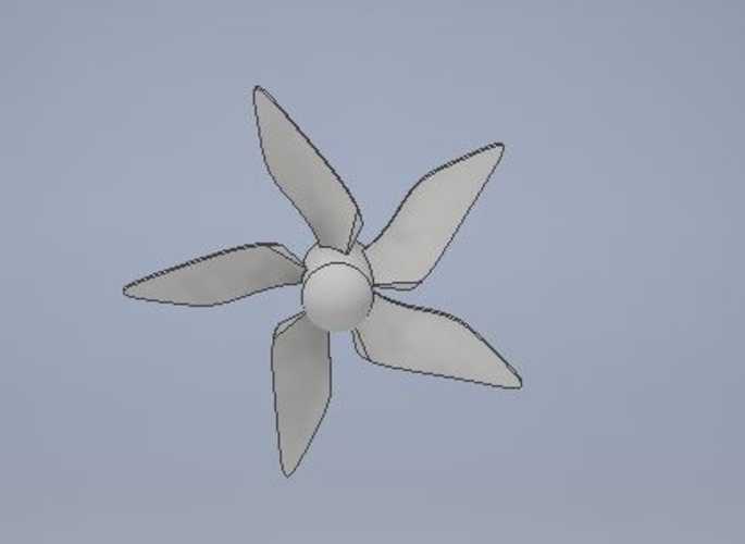 Rc nautical propeller 3D Print 295677