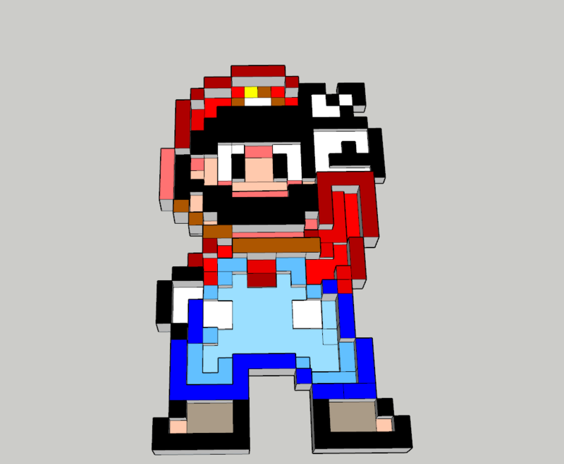 16-bit Mario (Super Mario World 1990)