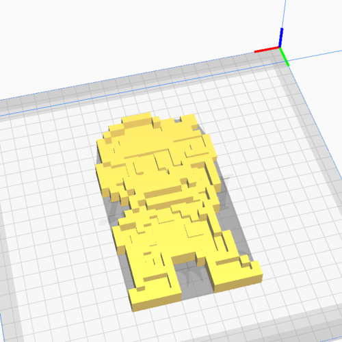 16-bit Mario (Super Mario World 1990) 3D Print 295683