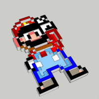 16-bit Mario (Super Mario World 1990) - Thumbnail 4