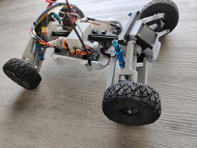 3D Printed RC Car V4 -- Tarmo4 (All files)