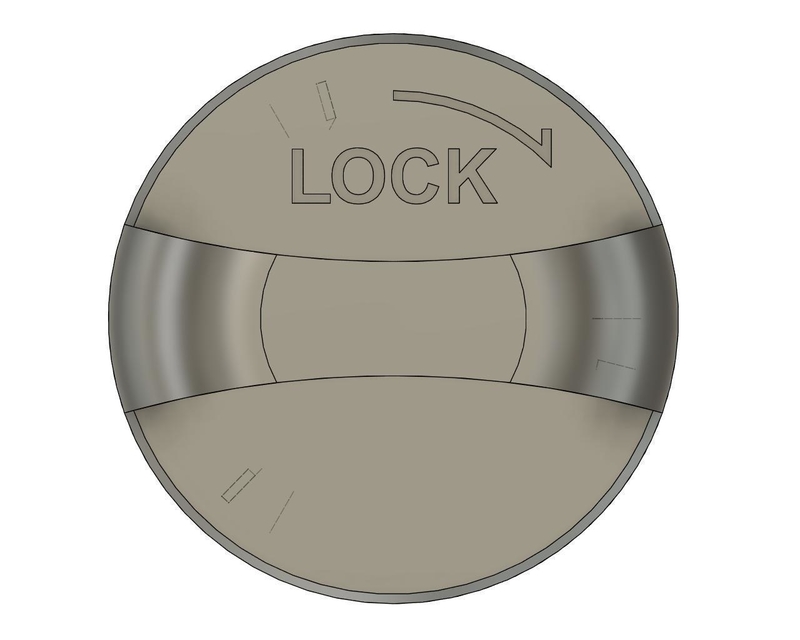 3M Fliter cover nut