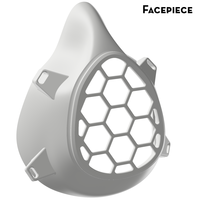 Covid-19 Mask (DIY Respirator) - Easy to breathe - Thumbnail 5