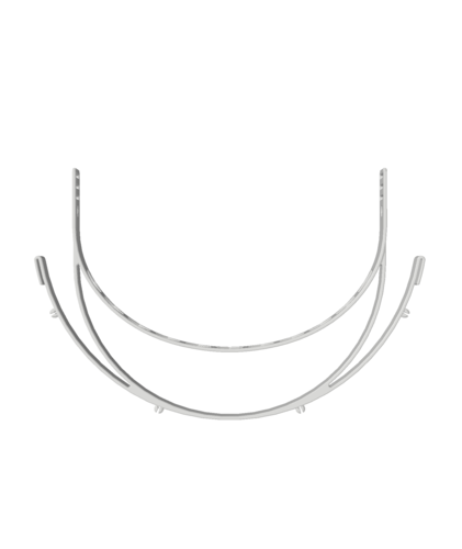 Covid-19 Faceshield (A4 Clear-sheet compatible headband) 3D Print 295740
