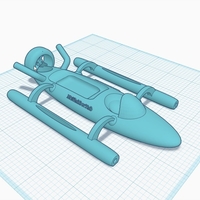 Small McFlubberTub Bath Boat 3D Printing 295745