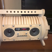 Wood BoomBox for child - Thumbnail 1