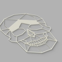 Small Skull Voronoi 3D Printing 295842