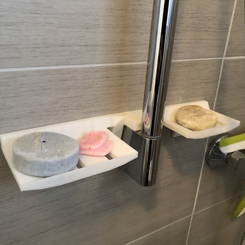 Shower soap holder