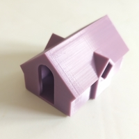 Small HOUSE 3D BASE 3D Printing 295879