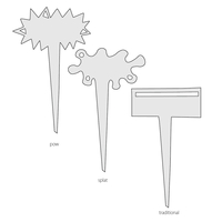 WHIMSICAL GARDEN SIGNS /LABELS /TAGS - Thumbnail 2