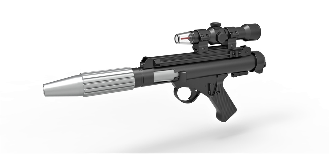 Blaster pistol DH-17 from Star Wars 3D Print 296050